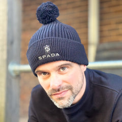 Spada Bobble Beanie - Black