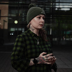 Spada Bobble Beanie - Olive