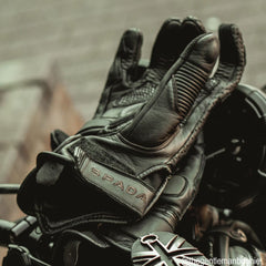 Spada Corso CE Motorcycle Gloves - Black/Brown