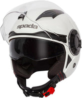 Spada Lycan 06 Open Face Motorcycle Helmet - White