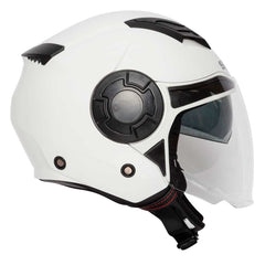 Spada Lycan 06 Open Face Motorcycle Helmet - White