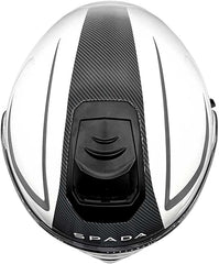 Spada Orion 2 Element Flip Up Motorcycle Helmet - White/Grey/Red