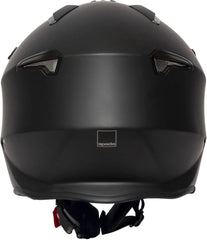 Spada Rock 06 Open Face Motorcycle Helmet - Black