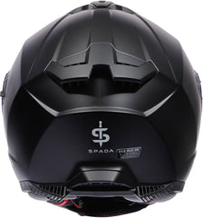 Spada SP18 Full Face Motorcycle Helmet - Matt Black