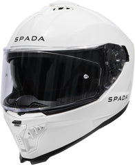 Spada SP18 Full Face Motorcycle Helmet - White
