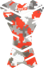 Bike It Red Urban Camo Spine Tank Pad