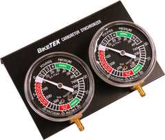 BikeTek Vacuum Gauge 2 Cylinder