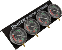 BikeTek Vacuum Gauge 4 Cylinder