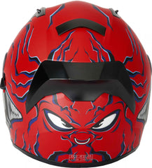 Vcan H128 Full Face Motorcycle Helmet - Mordhi Matt Red