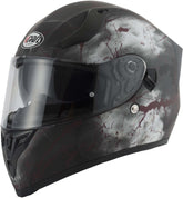 Vcan H128 Full Face Motorcycle Helmet - Rage