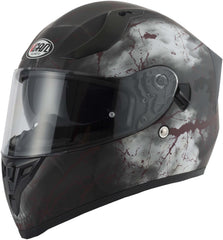Vcan H128 Full Face Motorcycle Helmet - Rage
