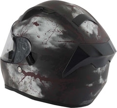 Vcan H128 Full Face Motorcycle Helmet - Rage