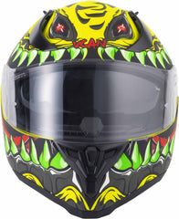 Vcan H128 Full Face Motorcycle Helmet - Titan Wild