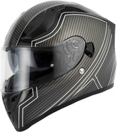 Vcan H128 Full Face Motorcycle Helmet - Vector Carbon