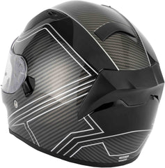 Vcan H128 Full Face Motorcycle Helmet - Vector Carbon