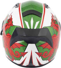 Vcan H128 Full Face Motorcycle Helmet - Wales