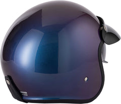 Vcan H589 Open Face Motorcycle Helmet - Gradient Purple