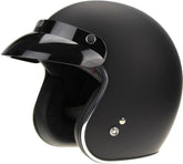 ViPER RS-05 Slim Open Face Motorcycle Helmet - Matt Black