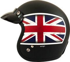 ViPER RS-05 Slim Open Face Motorcycle Helmet - Union Jack Matt
