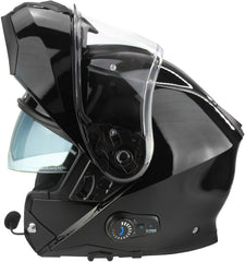 ViPER RS-V191 Flip Up Motorcycle Helmet - Black