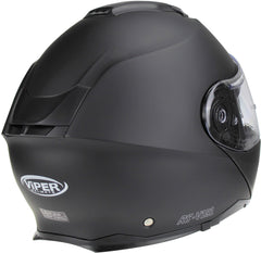 ViPER RS-V191 Flip Up Motorcycle Helmet - Matt Black