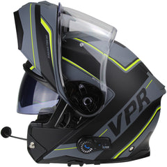 ViPER RS-V191 Flip Up Motorcycle Helmet - Raze Fluo