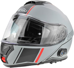 ViPER RS-V191 Flip Up Motorcycle Helmet - Vision Meteor Grey