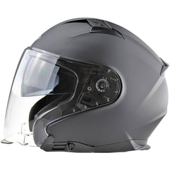 ViPER RS-V22 Open Face Motorcycle Helmet - Matt Black