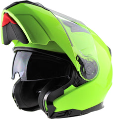 ViPER RS-V345 Flip Up Motorcycle Helmet - Fluo