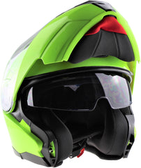 ViPER RS-V345 Flip Up Motorcycle Helmet - Fluo