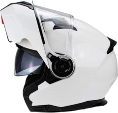 ViPER RS-V345 Flip Up Motorcycle Helmet - White