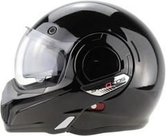 ViPER F242 Flip Up Motorcycle Helmet - Black