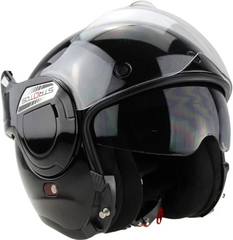 ViPER F242 Flip Up Motorcycle Helmet - Black