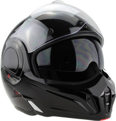 ViPER F242 Flip Up Motorcycle Helmet - Black