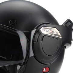 ViPER F242 Flip Up Motorcycle Helmet - Matt Black