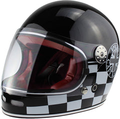 ViPER F656 Full Face Motorcycle Helmet - 59 Black/Chequer