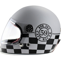 ViPER F656 Full Face Motorcycle Helmet - 59 Grey/Black Matt