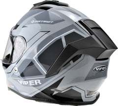 ViPER RS-55 Full Face Motorcycle Helmet - Cyclone Grey