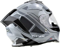 ViPER RS-55 Full Face Motorcycle Helmet - Cyclone Grey