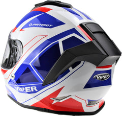 ViPER RS-55 Full Face Motorcycle Helmet - Patriot