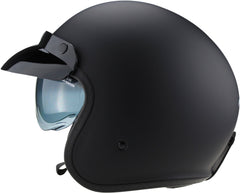 ViPER RS-V06 Plus Open Face Motorcycle Helmet - Matt Black