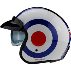 ViPER RS-V06 Plus Open Face Motorcycle Helmet - Target