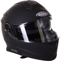 ViPER RS-V171 Flip Up Motorcycle Helmet - Matt Black