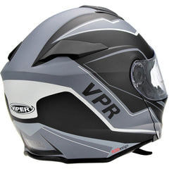 ViPER RS-V171 Zone Flip Up Motorcycle Helmet - Matt Black/Grey