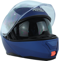 ViPER RS-V191 Flip Up Motorcycle Helmet - Matt Midnight Blue