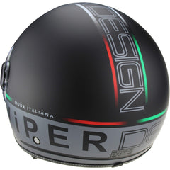 ViPER RS-V19 Open Face Motorcycle Helmet - Forza Black Matt