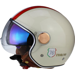 ViPER RS-V19 Open Face Motorcycle Helmet - Italy Flag
