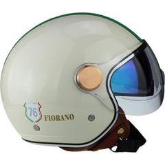ViPER RS-V19 Open Face Motorcycle Helmet - Italy Flag