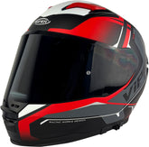 ViPER RS-V255 Full Face Motorcycle Helmet - Reactor Matt Black/Red