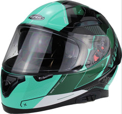 ViPER RS-V95 Full Face Motorcycle Helmet - Rogue Teal